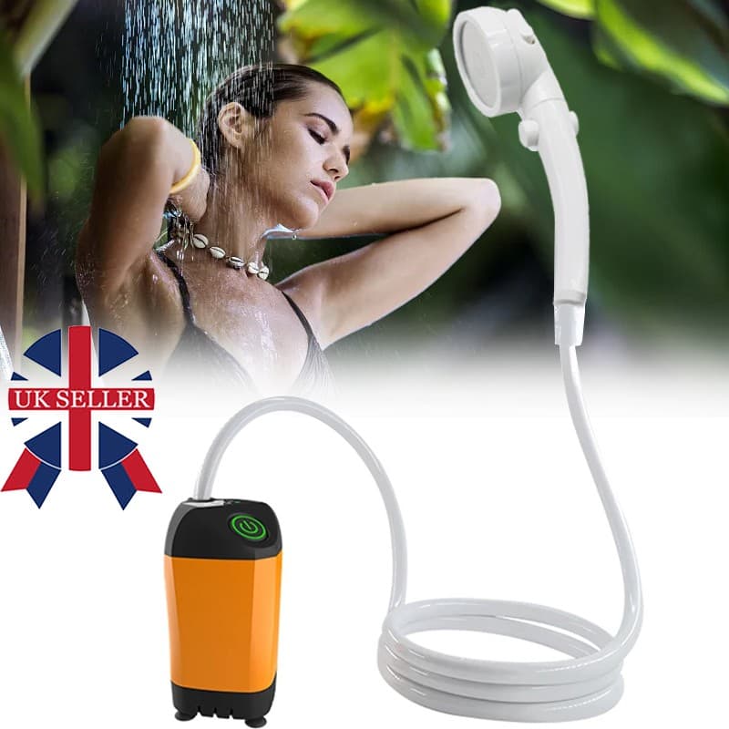 Portable Camping Shower Pump with Digital Display
