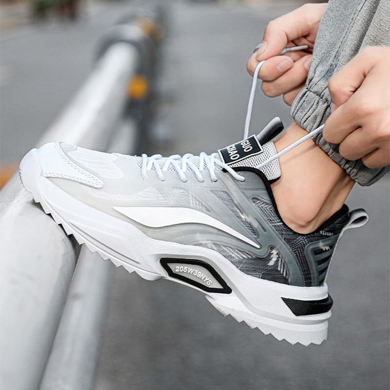 Men's Thick-Sole Dad Shoes Casual Sneakers